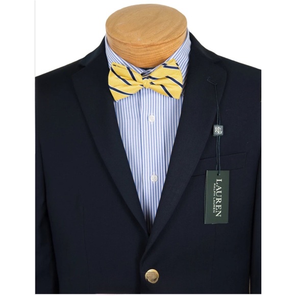 Lauren Ralph Lauren Boy's Blazer - Navy - Picture 2 of 3